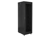 Lanberg FF01-6842-23B stativ 42U Fritstående reol Sort