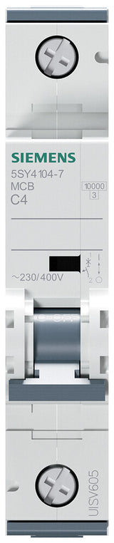 Siemens 5SY4104-7 kredsløbsafbryder 1