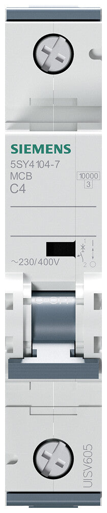 Siemens 5SY4104-7 kredsløbsafbryder 1
