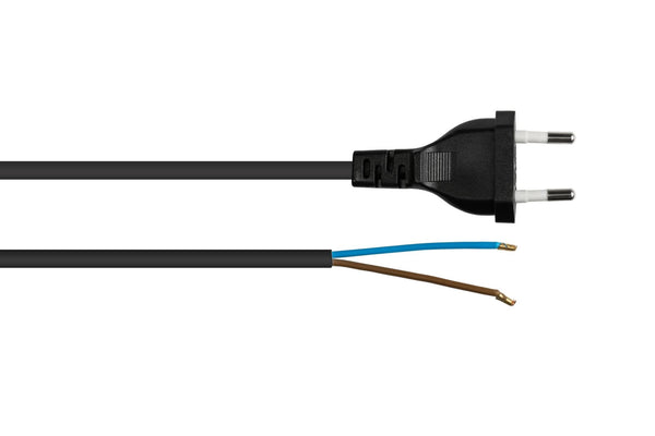 Kabelmeister SK0385-S030 el-ledning Sort 3 m IEC Type C (3.8 mm, 1.1 mm)