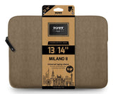 PORT Designs Milano II Eco Sleeve 35,6 cm (14") Etui Brun