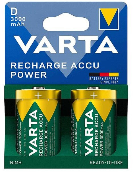 Varta 56720 101 412 husholdningsbatteri Genopladeligt batteri D Nikkel-Metalhydrid (NiMH)