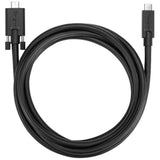 Targus ACC1122GLX USB-kabel USB 3.2 Gen 1 (3.1 Gen 1) 1,8 m USB C Sort