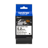 Brother HSE-211E etiketbånd Sort på hvid