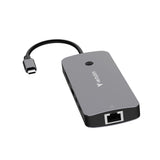 Verbatim CMH-09 USB Type-C 10000 Mbit/s Sølv