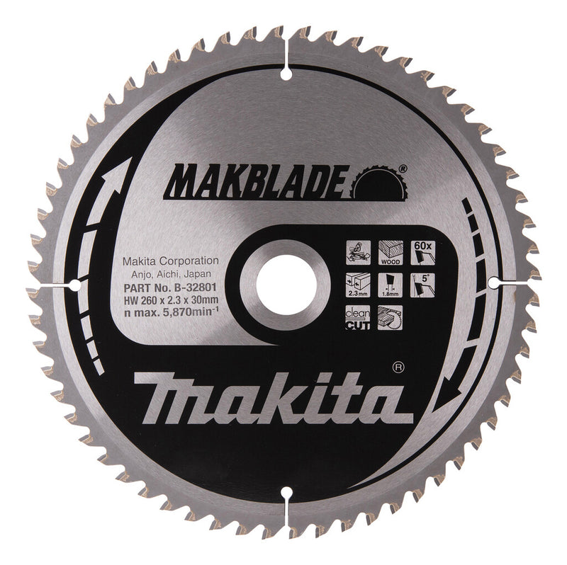 Makita MakBlade rundsavklinge 26 cm 1 stk