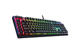 Razer BlackWidow V4 X - Fortnite Edition tastatur Spil USB US engelsk Sort