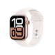 Apple Watch Series 10 OLED 42 mm Digital 374 x 446 pixel Berøringsskærm 4G Roseguld Wi-Fi GPS (satellit)