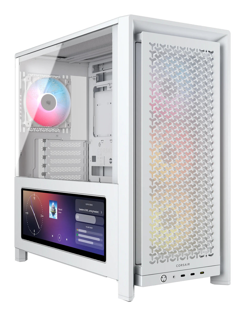 Corsair FRAME 4000D LCD RS ARGB Midi Tower Hvid