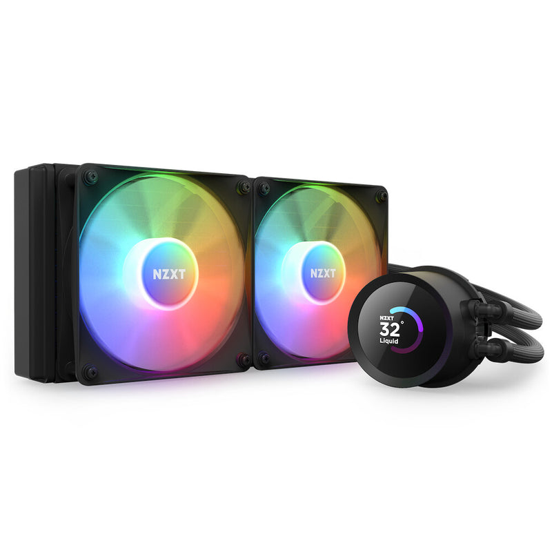 NZXT Kraken 240 RGB Processor Alt-i-en væskekøler 12 cm Sort 1 stk