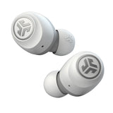 JLab IEUEBGOAIRRWHTGRY82 hovedtelefoner/headset Trådløs I ørerne Musik USB Type-A Bluetooth Hvid