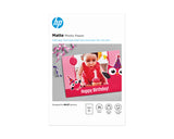 HP HP-fotopapir, mat, 180 g/m2, 10 x 15 cm (101 x 152 mm), 25 ark