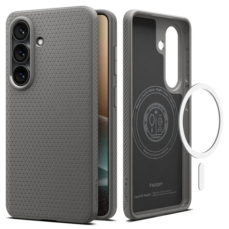 Spigen Liquid Air (MagFit) mobiltelefon etui 16 cm (6.3") Cover Grå