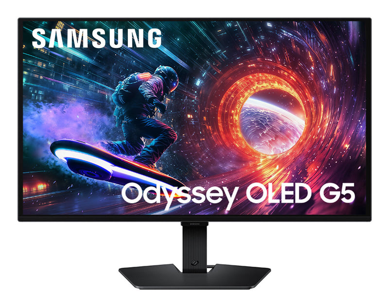 Samsung G50F computerskærm 68,6 cm (27") 2560 x 1440 pixel Quad HD OLED Sort