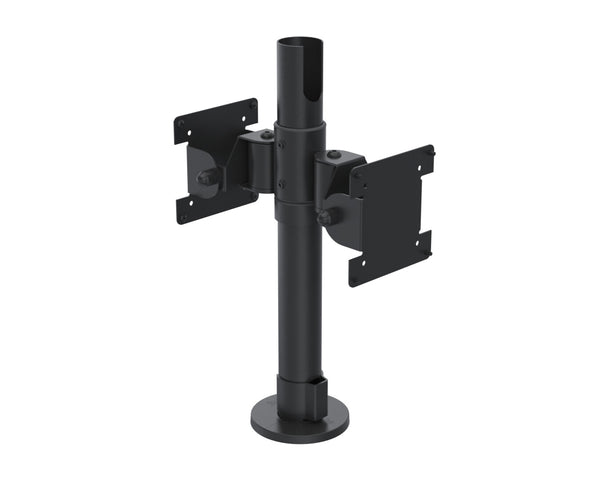 Ergonomic Solutions SpacePole POS SPV1103-FX-02 tilbehør til POS-system POS-montering Sort Metal 75 x 75 mm 100 x 100 mm