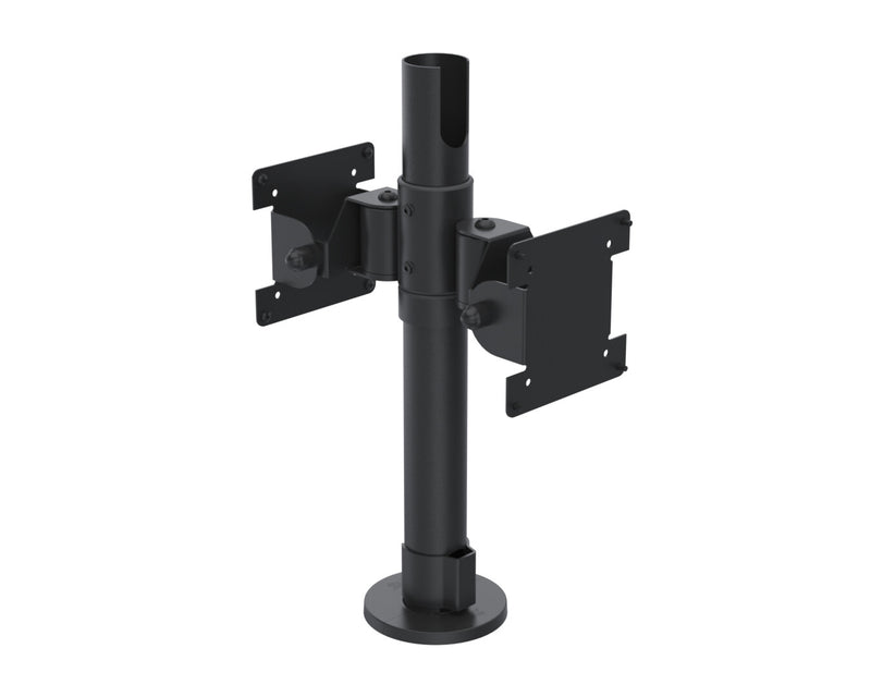 Ergonomic Solutions SpacePole POS SPV1103-FX-02 tilbehør til POS-system POS-montering Sort Metal 75 x 75 mm 100 x 100 mm