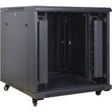 Inter-Tech SNB-8815 15U Fritstående reol Sort