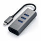 Satechi ST-TC2N1USB31AM dockingstation USB 3.2 Gen 1 (3.1 Gen 1) Type-C Grå
