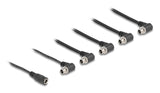 DeLOCK 90122 el-ledning Sort 0,762 m 5.5 x 2.1 mm 5 x 5.5 x 2.1 mm
