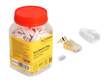 DeLOCK 67018 kabelsamler RJ45 Guld, Hvid