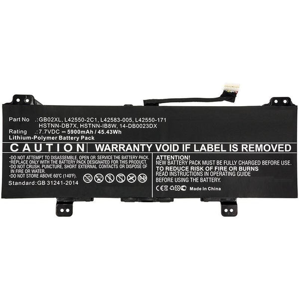 CoreParts MBXHP-BA0215 laptop reservedel Batteri