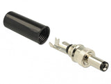 DeLOCK 89915 kabelsamler DC Sort, Nikkel