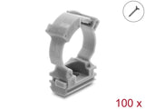 DeLOCK 22070 kabelholder Grå 100 stk