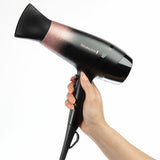 Remington Rose Shimmer hårtørrer 2200 W Sort, Rose