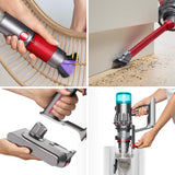 Dyson V12 Origin 2-i-1 stangstøvsuger Batteri Dry HEPA Poseløs Nikkel