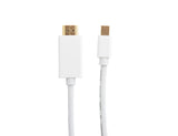 Prokord MDPH12M-3M-W videokabel adapter Mini DisplayPort HDMI Hvid