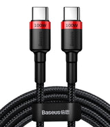 Baseus CATKLF-AL91 USB-kabel 2 m USB C 100 W Sort