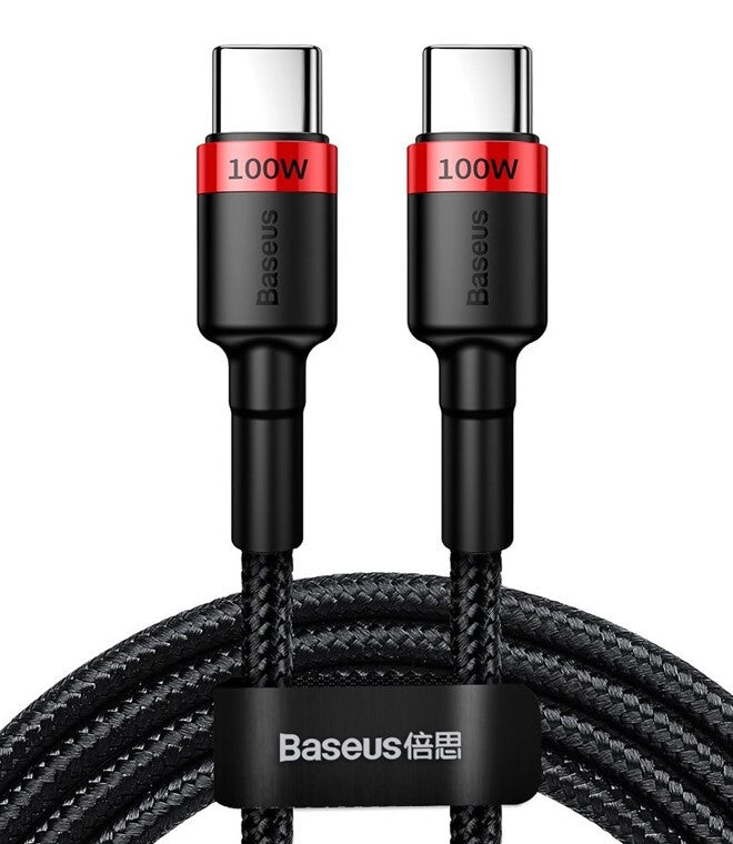 Baseus CATKLF-AL91 USB-kabel 2 m USB C 100 W Sort