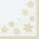 Papstar 82446 serviet Champagne 20 stk