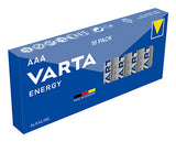 Varta 10x AAA 4103 Engangsbatteri Alkaline