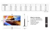 Philips 77OLED76012 195,6 cm (77") 4K Ultra HD Smart TV Wi-Fi Sort