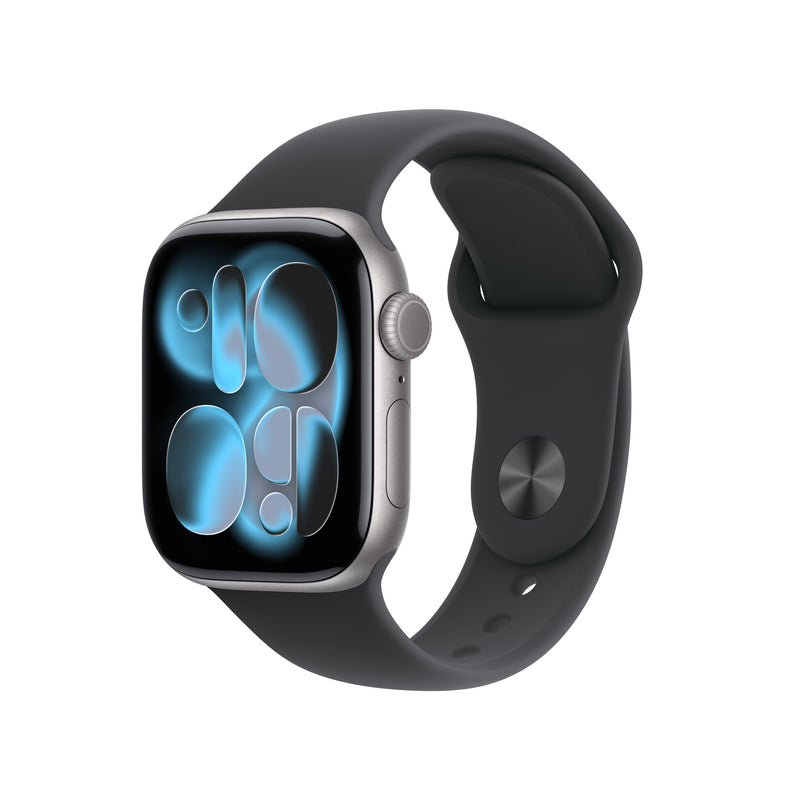 Apple Watch Series 11 OLED 42 mm Digital 374 x 446 pixel Berøringsskærm Grå Wi-Fi GPS (satellit)