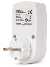 Entac EMT24-1E strømstik adapter Hvid, Sort