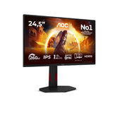AOC G4 25G4ZR computerskærm 62,2 cm (24.5") 1920 x 1080 pixel LCD Sort, Rød