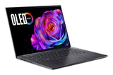 Acer Swift SFX14-73G-79BJ Intel Core Ultra 7 255H Laptop 36,8 cm (14.5") Berøringsskærm 2.8K 32 GB LPDDR5x-SDRAM 1 TB SSD NVIDIA GeForce RTX 5060 Wi-Fi 6E (802.11ax) Windows 11 Home Tysk Grå