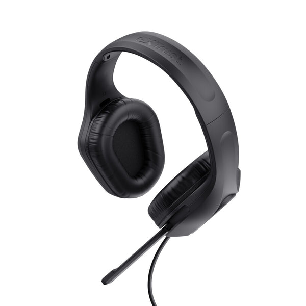 Trust GXT 417 Zirox Headset Ledningsført Spil Sort