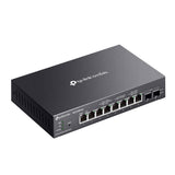 TP-Link Omada SG2210XMP-M2 netværksswitch Administreret L2/L2+ 2.5G Ethernet (100/1000/2500) Strøm over Ethernet (PoE) Bord-/vægmontering Sort