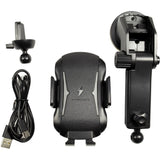Inter-Tech MTH-100 Aktiv holder Mobiltelefon/Smartphone Sort