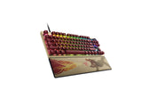 Razer Huntsman V3 Pro Tenkeyless tastatur Spil USB QWERTY UK international Guld, Gul