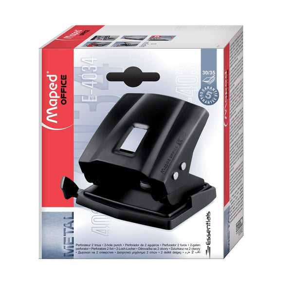 Maped M403411 hulmaskine og tilbehør 30 ark Sort