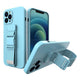 Hurtel Rope case mobiltelefon etui 16,5 cm (6.5") Cover Blå