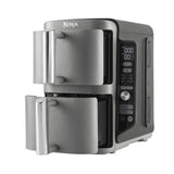 Ninja SL400EU frituregryde Dobbelt 9,5 L 2470 W Varmluftsteger Sort, Grå