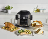 Ninja OL550EU multi komfur 6 L 1460 W Sort, Rustfrit stål