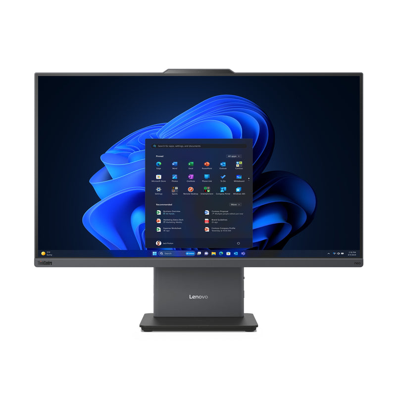 Lenovo ThinkCentre neo 50a 27 Gen 5 Intel® Core™ i5 i5-13420H 68,6 cm (27") 1920 x 1080 pixel All-in-One PC 16 GB DDR5-SDRAM 512 GB SSD Wi-Fi 6 (802.11ax) Grå