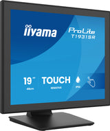 iiyama ProLite T1931SR-B2S computerskærm 48,3 cm (19") 1280 x 1024 pixel SXGA LCD Berøringsskærm Bord Sort