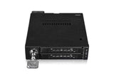 Icy Dock MB092VK-B drevkabinet SSD kabinet Sort 2.5"